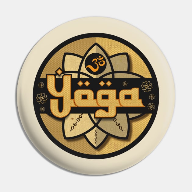 Yoga Master Session Pin by CTShirts