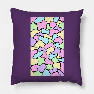 Pastel colorful Pillow