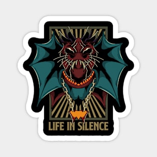 Life In Silence Magnet