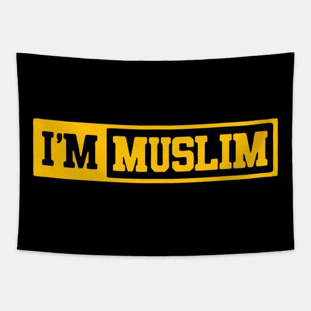 I'M MUSLIM Tapestry by antongg