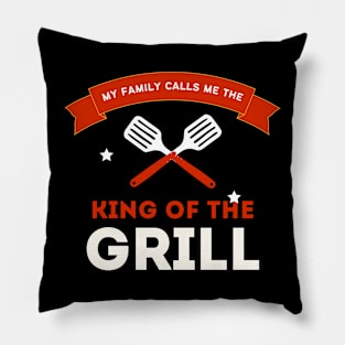 King Of The Grill Pillow