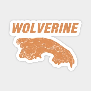 Wolverine Skull Magnet