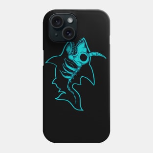 Unicorn Shark Blue Phone Case