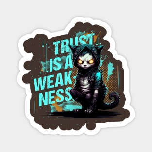 Cyberspace Cat Trust is a Weakness Magnet