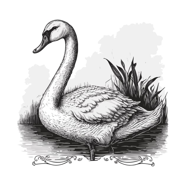 Beautiful Swan by gblackid