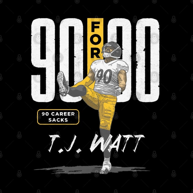 T.J. Watt Pittsburgh 90 For 90 by ClarityMacaws