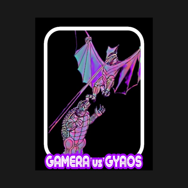 GAMERA vs GYAOS by Robzilla2000