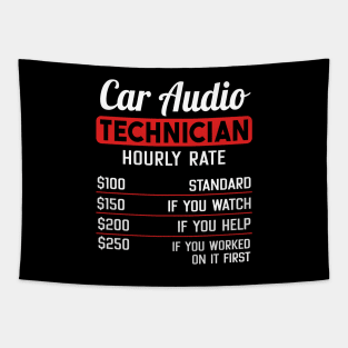 Car Audio Technician Hourly Rate Tapestry