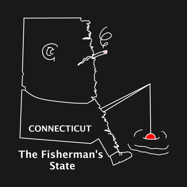 A funny map of Connecticut by percivalrussell