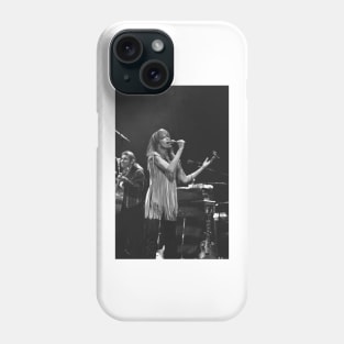 Carly Simon BW Photograph Phone Case