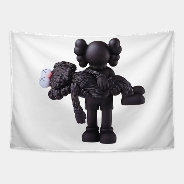 Kaws Lintang 5 Tapestry by Vidi MusiCartoon