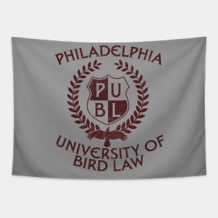 Philadelphia University of Bird Law Tapestry