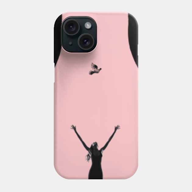 March is National Women’s History Month on a Dark Background Phone Case by Puff Sumo