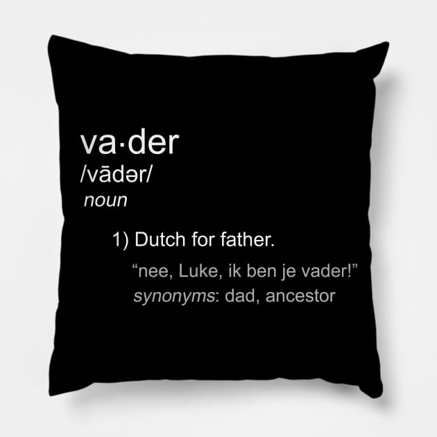 Define: Vader... Pillow by dani96pepi