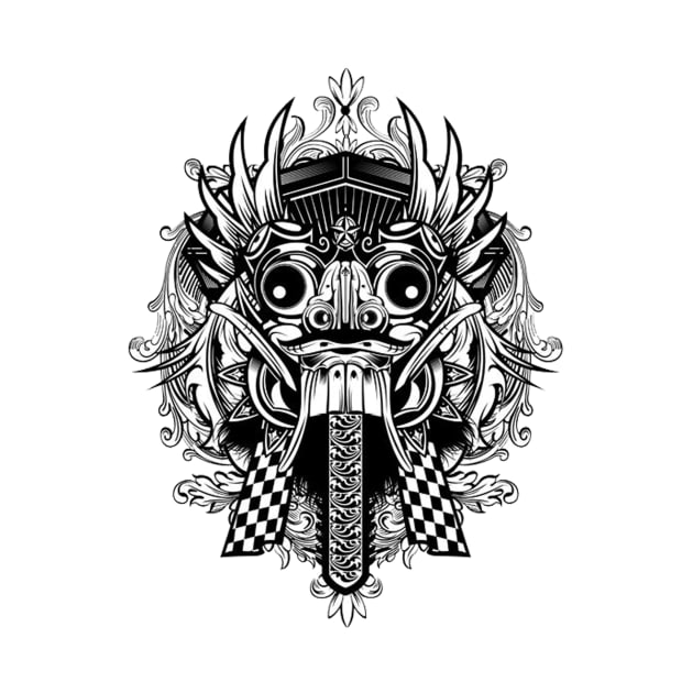 Barong Bali Indonesia by Altaf-Aji