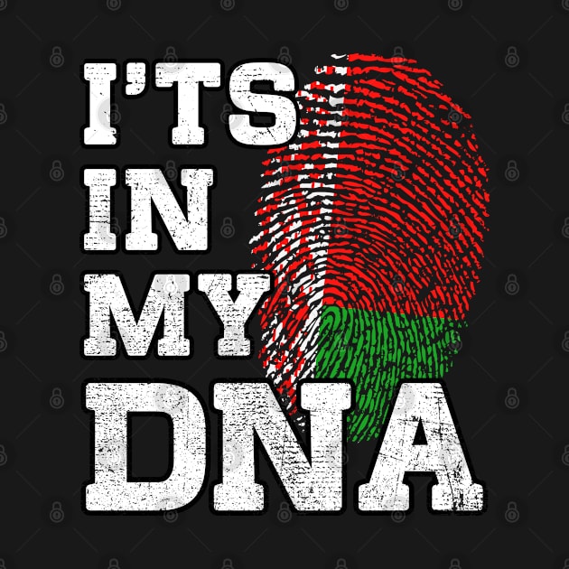 It's In My DNA Belarusian Fingerprint Proud Belarus Flag by snnt