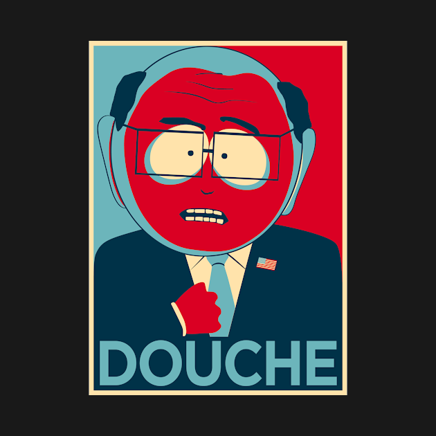 Discover MR GARRISON DOUCHE - South Park - T-Shirt