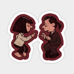 pulp fiction dance Magnet