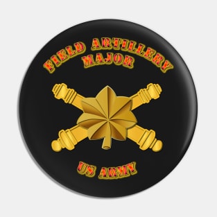 Artillery - Officer - Major Pin