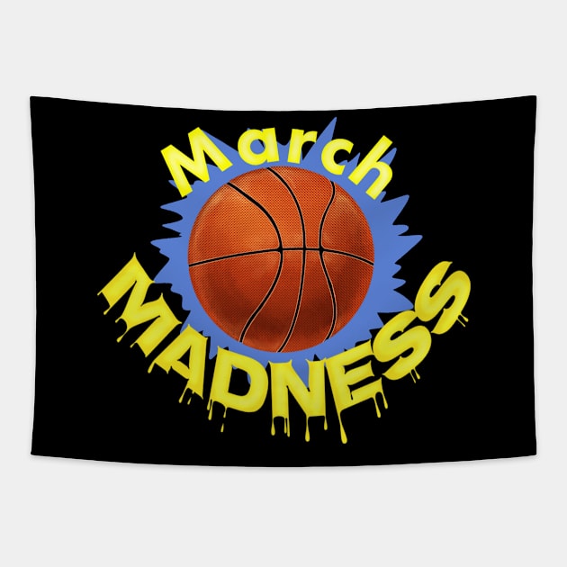 March madness design 2 Tapestry by Zimart