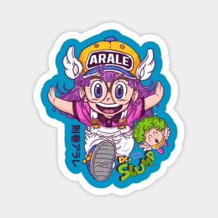 Arale - dr slump Magnet