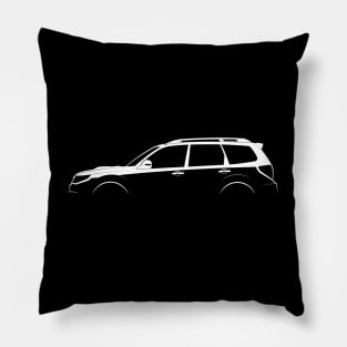 Subaru Forester (SH) Silhouette Pillow