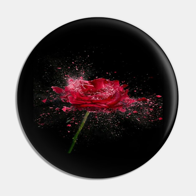 Spreader Rose Pin by joshsmith