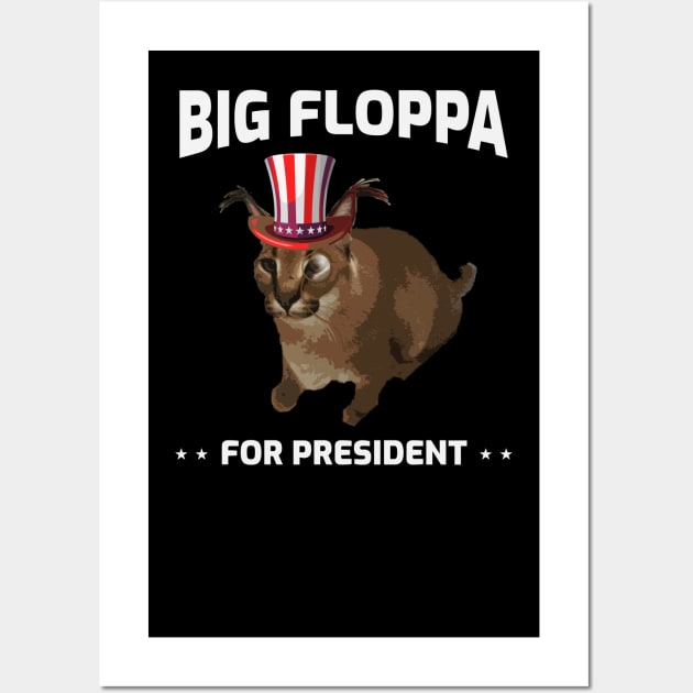 Big Floppa Meme Canvas Print