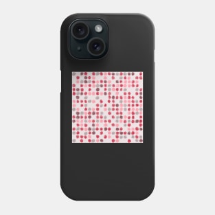 ~ Abstract spots polka dots painterly styles monochromatic minimalist digital Phone Case