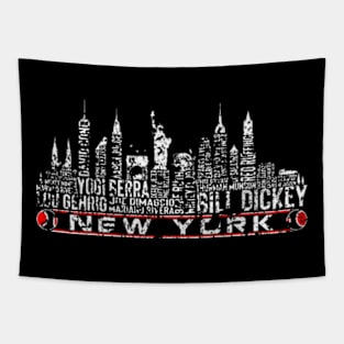 New York Baseball Team All Time Legends, New York City Skyline Tapestry