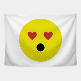 Emoticon enamorado Tapestry