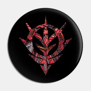 Neo Zeon Logo x Sazabi Pin