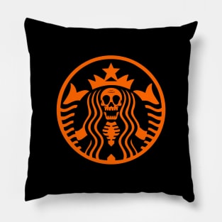 Coffee and witch Pillow