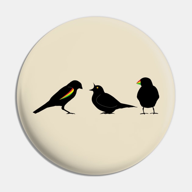 3 little birds Pin by erndub