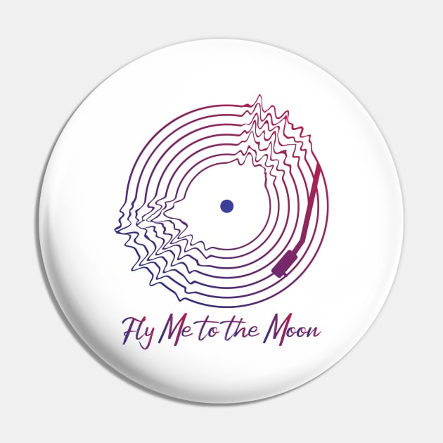 Fly Me to the Moon Pin by BY TRENDING SYAIF