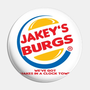 Burgs King (Jakey's Burgs) Pin