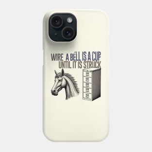 Wire  †† A Bell Is A Cup  --- Original Fan Art Phone Case