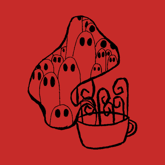 Ghosty mug by pretzelsnake