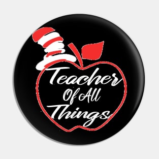 Teacher Of All Things Funny Gift For Teachers Pin