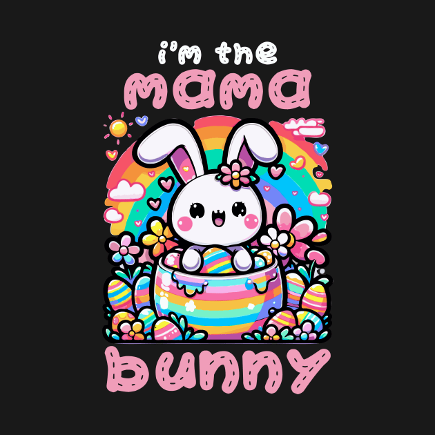 I'm The Mama Bunny I Easter Bunny Egg Hunting by biNutz