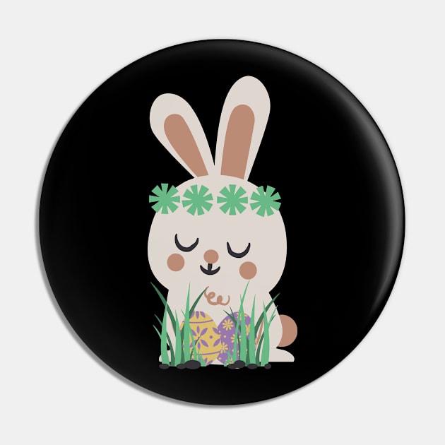 Easter bunny Pin by wearmarked