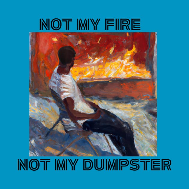 Not My Dumpster Fire by Dunkel