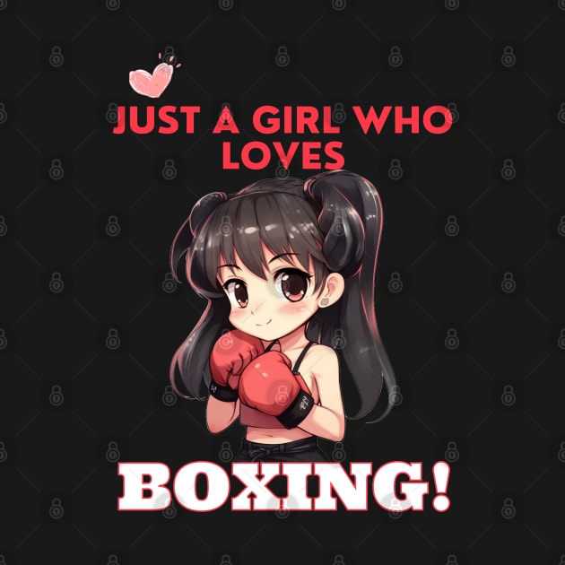 Just a Girl Who Loves Boxing!  Anime, Kawaii, Girl Power by FrenArt