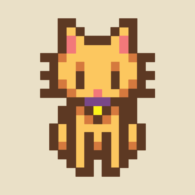 Pixel Cat 1 by TASCHE