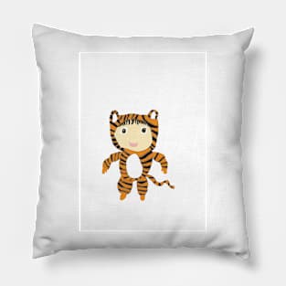 Tiger Zodiac Chibi Pillow