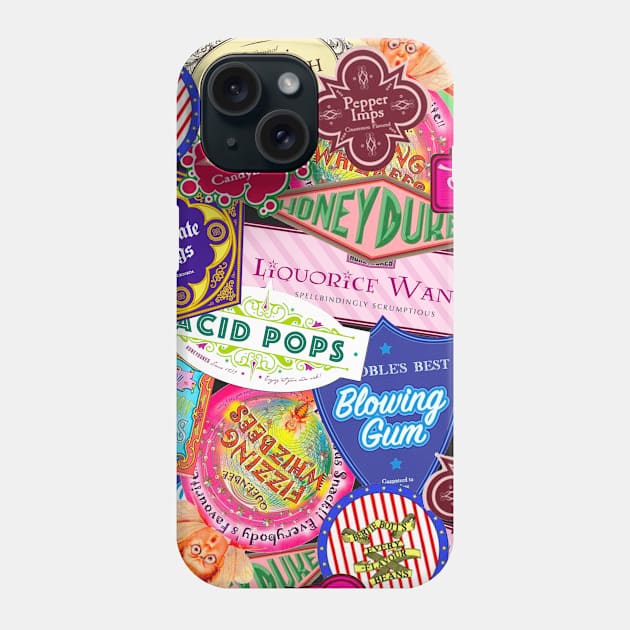 Wizard Candy Phone Case by Wenby-Weaselbee