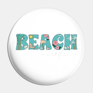 beach life Pin