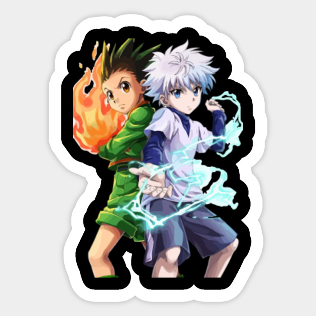 Wallpaper Gon And Killua Hunter X Hunter Sticker Teepublic Desktop Wallpaper Free