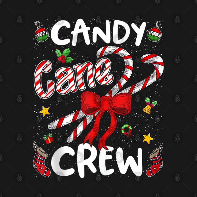 Candy Cane Crew - Christmas Sweets - Family Matching Costume by Origami Fashion