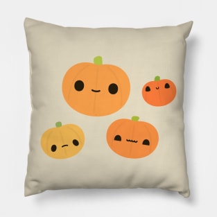 Cute pumpkins Pillow